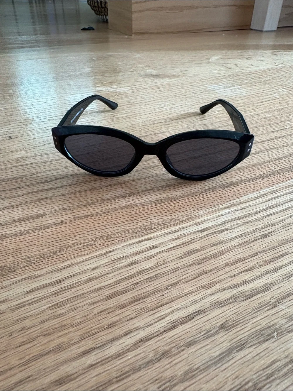 Black Cat-Eye Sunglasses